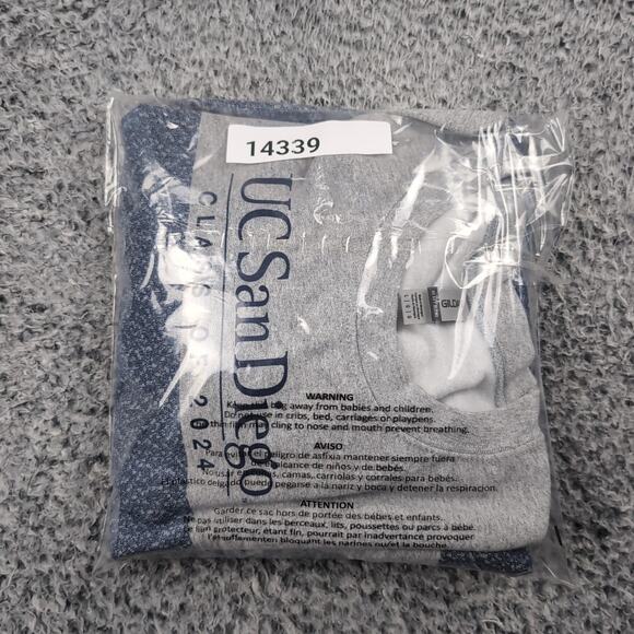 UC San Diego Tritons Sweatshirt Adult Large Gray UCSD Class Of 2024 Pullover - Picture 6 of 6